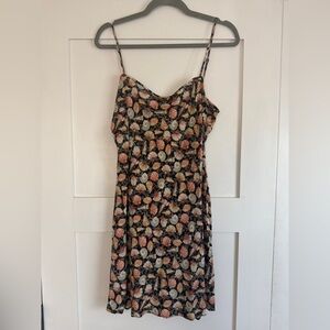 NWOT Doen silk tresors de la mer mini dress large